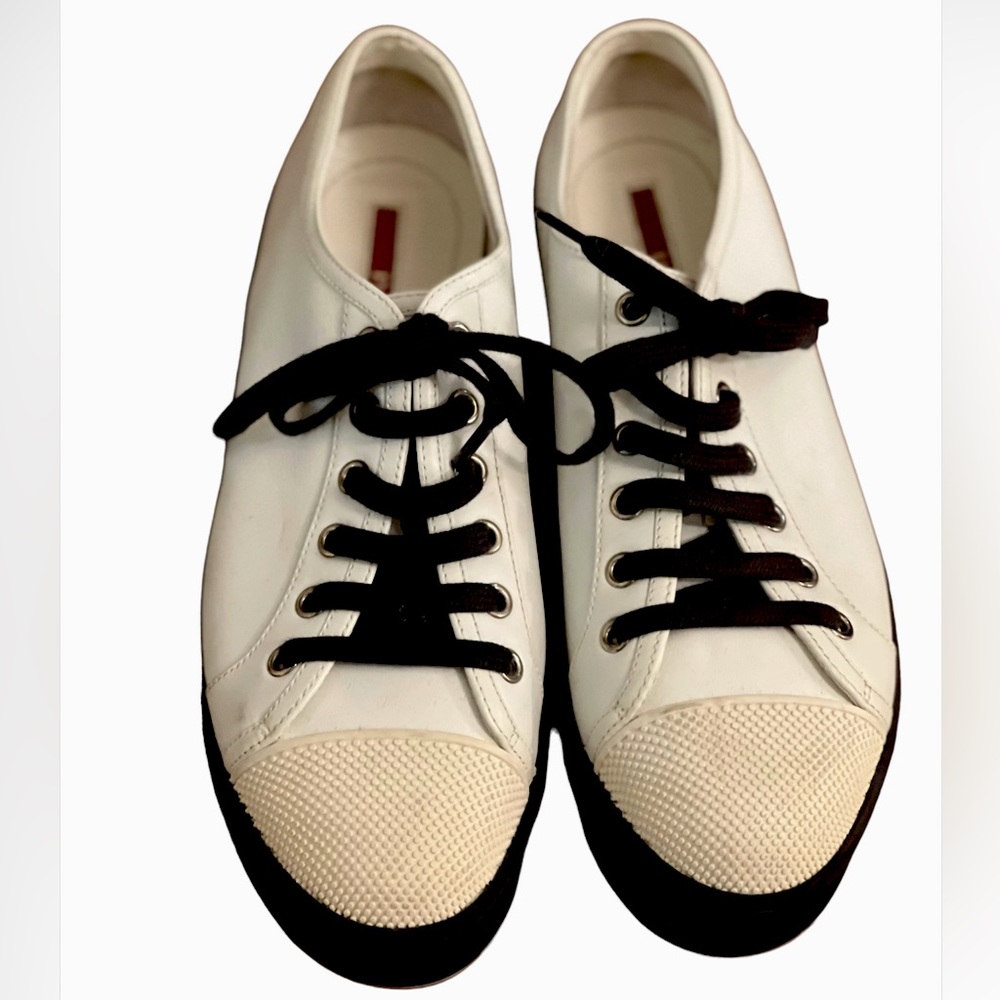 Prada Platform Sneaker, Size 8.5, Women